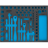 HAZET 2komponentn&iacute; vložka z měkk&eacute; pěny 163-513L ∙ d x &scaron;: 519 mm x 392 mm