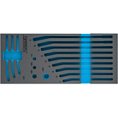 HAZET 2komponentn&iacute; vložka z měkk&eacute; pěny 163-515L ∙ d x &scaron;: 392 mm x 172 mm