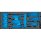 HAZET 2komponentn&iacute; vložka z měkk&eacute; pěny 163-516LN ∙ d x &scaron;: 392 mm x 172 mm