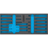 HAZET 2komponentn&iacute; vložka z měkk&eacute; pěny 163-517L ∙ d x &scaron;: 392 mm x 172 mm