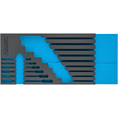 HAZET 2komponentn&iacute; vložka z měkk&eacute; pěny 163-520L ∙ d x &scaron;: 392 mm x 172 mm