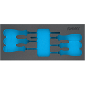 HAZET 2komponentn&iacute; vložka z měkk&eacute; pěny 163-522L ∙ d x &scaron;: 392 mm x 172 mm