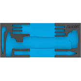 HAZET 2komponentn&iacute; vložka z měkk&eacute; pěny 163-523L ∙ d x &scaron;: 392 mm x 172 mm