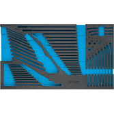 HAZET 2komponentní vložka z měkké pěny 163-528L ∙ d x š: 691 mm x 392 mm