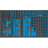 HAZET 2komponentní vložka z měkké pěny 163-549L ∙ d x š: 691 mm x 392 mm