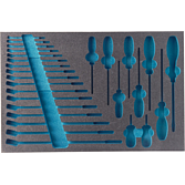 HAZET 2komponentn&iacute; vložka z měkk&eacute; pěny 163-58L ∙ d x &scaron;: 519 mm x 342 mm