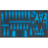 HAZET 2komponentní vložka z měkké pěny 163-604LN ∙ d x š: 691 mm x 392 mm