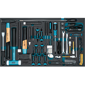 HAZET Univerzální sada 163-605/39N ∙ 1/2 palce (12,5 mm) čtyřhran dutý, 3/8 palce (10 mm) čtyřhran dutý ∙ Profil vnitřní šestihran, Křížový profil PH ∙ 39-dílný ∙ 7 – 11 ∙ PH3