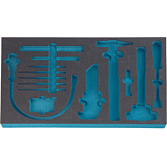 HAZET 2komponentn&iacute; vložka z měkk&eacute; pěny 163-60L ∙ d x &scaron;: 519 mm x 342 mm