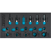 HAZET Sada nářadí pro sondy výfukových plynů 163-611/10 ∙ 10-dílný ∙ 22 ∙ 24 ∙ 14 ∙ 17 ∙ 19