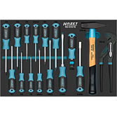 HAZET Sada nářadí 163-614/16 ∙ Křížový profil PH, Plochý profil, Vnitřní profil TORX® ∙ 16-dílný ∙ PH1 – PH2 ∙ T10 – T30