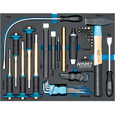 HAZET Sada šroubováků 163-619/35 ∙ Vnitřní profil TORX®, Křížový profil PH, Plochý profil ∙ 35-dílný ∙ PH1 – PH3 ∙ T6 – T30 ∙ 0,6 x 3,5 – 2 x 12