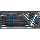 HAZET Sada šroubovacích klíčů 163-641/12 ∙ Profil vnější šestihran ∙ 12-dílný ∙ <sup>1</sup>⁄<sub>4</sub>″ – 1.<sup>1</sup>⁄<sub>4</sub>″