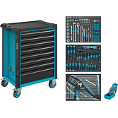 HAZET D&iacute;lensk&yacute; voz&iacute;k Asistent 179N ∙ sortiment 179N-8/234 ∙ 234-d&iacute;ln&yacute; ∙ Z&aacute;suvky, n&iacute;zk&eacute;: 7&times; 81&thinsp;x&thinsp;522&thinsp;x&thinsp;398 mm ∙ Z&aacute;suvky, vysok&eacute;: 1&times; 166&thinsp;x&thinsp;522&thinsp;x&thinsp;398 mm