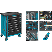 HAZET D&iacute;lensk&yacute; voz&iacute;k Asistent 179N ∙ sortiment 179N-8/320 ∙ 320-d&iacute;ln&yacute; ∙ Z&aacute;suvky, n&iacute;zk&eacute;: 7&times; 81&thinsp;x&thinsp;522&thinsp;x&thinsp;398 mm ∙ Z&aacute;suvky, vysok&eacute;: 1&times; 166&thinsp;x&thinsp;522&thinsp;x&thinsp;398 mm