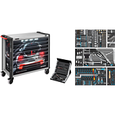 HAZET D&iacute;lensk&yacute; voz&iacute;k Asistent 179NXXL-7/430PD ∙ 430-d&iacute;ln&yacute; ∙ Z&aacute;suvky, n&iacute;zk&eacute;: 5&times; 81&thinsp;x&thinsp;870&thinsp;x&thinsp;398 mm ∙ Z&aacute;suvky, vysok&eacute;: 2&times; 166&thinsp;x&thinsp;870&thinsp;x&thinsp;398 mm