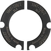 1847-128/2;Halbschalen-Paar