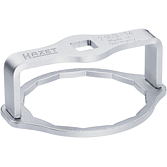 HAZET Klíč na olejové filtry 2169-14 ∙ 1/2 palce (12,5 mm) čtyřhran dutý ∙ Profil vnější 14hran ∙ Velikost 73 mm