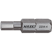 HAZET Bit 2204-3 ∙ 1/4 palce (6,3 mm) šestihran masivní ∙ Profil vnitřní šestihran ∙ Velikost 3 mm