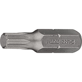 HAZET Bit 2211-5 ∙ 1/4 palce (6,3 mm) šestihran masivní ∙ Vnitřní ozubený profil XZN ∙ Velikost M5