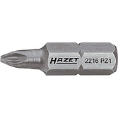 HAZET Bit 2216-PZ3 ∙ 1/4 palce (6,3 mm) šestihran masivní ∙ Profil Pozidriv PZ ∙ Velikost PZ3