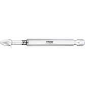 HAZET Bit 2216NELG-PZ2 ∙ 1/4 palce (6,3 mm) šestihran masivní ∙ Profil Pozidriv PZ ∙ Velikost PZ2