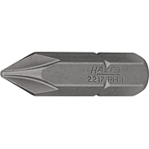 HAZET Bit 2217-PH1 ∙ 5/16 palce (8 mm) šestihran masivní ∙ Křížový profil PH ∙ Velikost PH1