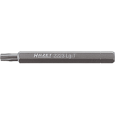 HAZET Bit 2223LG-T25 ∙ 1/4 palce (6,3 mm) šestihran masivní ∙ Vnitřní profil TORX® ∙ Velikost T25