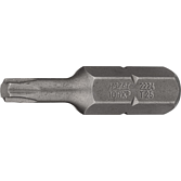 HAZET Bit 2224-T25 ∙ 5/16 palce (8 mm) šestihran masivní ∙ Vnitřní profil TORX® ∙ Velikost T25