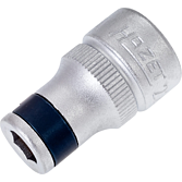 HAZET Adaptér 2250-2 ∙ 3/8 palce (10 mm) čtyřhran dutý ∙ 1/4 palce (6,3 mm) šestihran dutý ∙ Délka: 30 mm