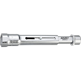 HAZET Klíč na zapalovací svíčky 2505-2 ∙ 3/8 palce (10 mm) čtyřhran dutý ∙ Profil vnější šestihran ∙ Velikost 20,8 mm ∙ 13/16″