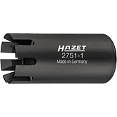 HAZET Nástrčná hlavice pro šrouby turbodmychadla ∙ speciálním profilem 2751-1 ∙ 1/4 palce (6,3 mm) čtyřhran dutý ∙ 12 mm