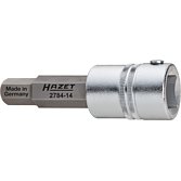 HAZET Nástrčná hlavice pro brzdové třmeny 2784-14 ∙ 3/4 palce (20 mm) čtyřhran dutý ∙ Profil vnitřní šestihran ∙ Velikost 14 mm