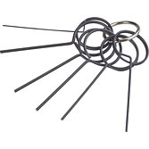 HAZET Sada fixačních trnů 4788-1/6 ∙ 6-dílný