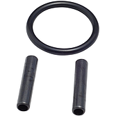 HAZET Sada náhradních dílů pro stahovák pružin: 2 válcové kolíky a 1 O-kroužek 4900-02A/3 ∙ 7 mm