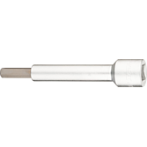 HAZET Prodloužení 4910-8 ∙ 1/2 palce (12,5 mm) čtyřhran dutý ∙ Profil vnitřní šestihran ∙ Velikost 8 mm