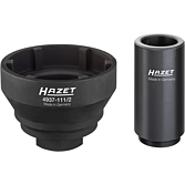 HAZET Sada čepových klíčů pro UV pro zadní nápravu MAN 4937-111/2 ∙ 1 palec (25 mm) čtyřhran dutý ∙ 2-dílný