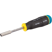 HAZET Momentový šroubovák 6001-5.4/3 ∙ Rozsah momentu min-max: 3 – 5.4 Nm ∙ Přesnost: 6% ∙ 1/4 palce (6,3 mm) šestihran dutý ∙ 3-dílný