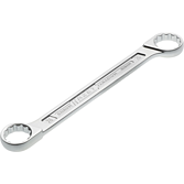 HAZET Oboustranné očkové klíče 610N-24X26 ∙ Vnější dvojitý šestihran trakční profil ∙ Velikost 24 x 26 mm