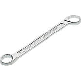 HAZET Oboustranné očkové klíče 610N-25X28 ∙ Vnější dvojitý šestihran trakční profil ∙ Velikost 25 x 28 mm