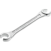 HAZET Oboustranný očkový maticový klíč ∙ otevřený 612-24X27 ∙ Profil vnější dvojitý šestihran ∙ Velikost 24 x 27 mm