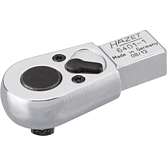 HAZET Nástrčná přepínací ráčna 6401-1 ∙ 9 x 12 mm nástrčný čtyřhran masiv ∙ 1/4 palce (6,3 mm) čtyřhran masivní ∙ Délka: 46,5 mm