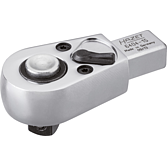 HAZET Nástrčná přepínací ráčna 6404-1S ∙ 14 x 18 mm nástrčný čtyřhran masiv ∙ 1/2 palce (12,5 mm) čtyřhran masivní ∙ Délka: 83,5 mm