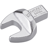 HAZET Nástrčný plochý klíč 6450C-15 ∙ 9 x 12 mm nástrčný čtyřhran masiv ∙ Profil vnější šestihran ∙ Velikost 15 mm