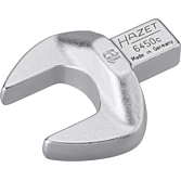HAZET Nástrčný plochý klíč 6450C-19 ∙ 9 x 12 mm nástrčný čtyřhran masiv ∙ Profil vnější šestihran ∙ Velikost 19 mm