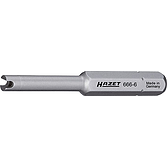 HAZET Bit k otáčení ventilů 666-6 ∙ 1/4 palce (6,3 mm) šestihran masivní