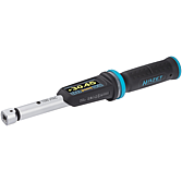 HAZET Elektronický momentový / úhlový klíč 7290-5STAC ∙ Rozsah momentu min-max: 5 – 60 Nm ∙ lbf min.–max.: 3.5 – 44 lbf.ft  ∙ Přesnost: 1% ∙ 9 x 12 mm nástrčný čtyřhran dutý, 3/8 palce (10 mm) čtyřhran masivní ∙ Délka: 302 mm