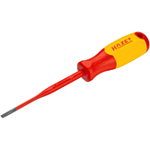 HAZET Elektrikářský šroubovák ∙ s ochrannou izolací 811KV-35 ∙ Plochý profil ∙ Velikost 0,6 x 3,5 mm