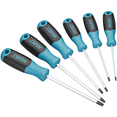 HAZET Šroubováky 811T/6 ∙ Vnitřní profil TORX® ∙ 6-dílný ∙ T10 ∙ T15 ∙ T20 ∙ T25 ∙ T27 ∙ T30