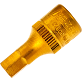 HAZET Nástrčná hlavice 8501-6 ∙ 1/4 palce (6,3 mm) čtyřhran dutý ∙ Profil vnitřní šestihran ∙ Velikost 6 mm